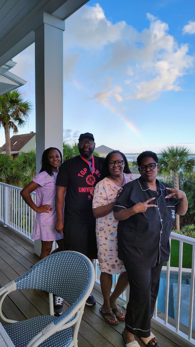 Family members together at the September 2026 reunion