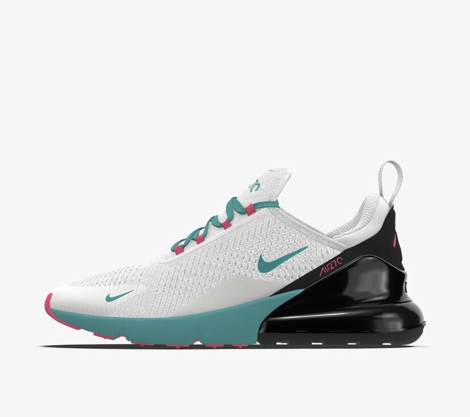 Away version white sneaker side profile